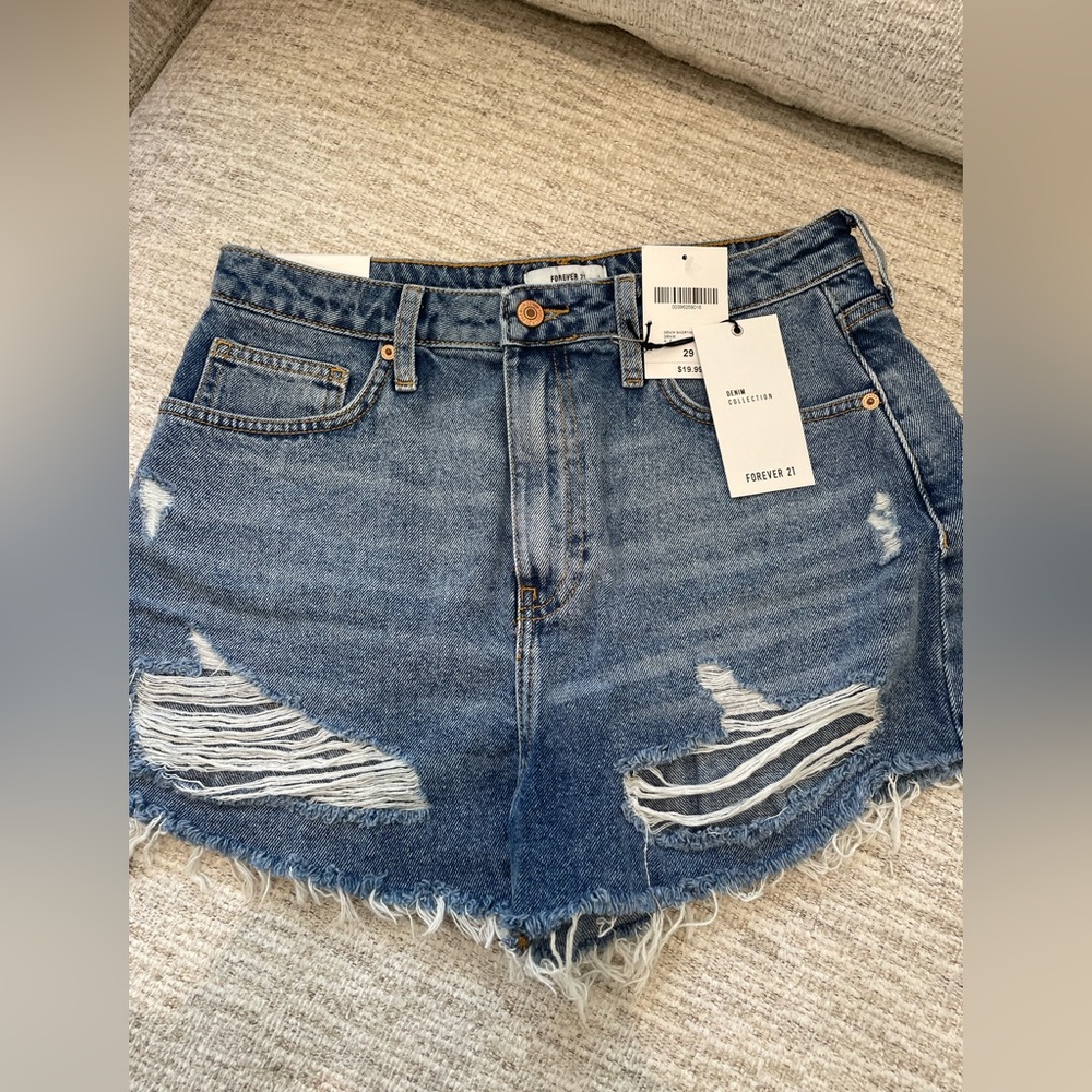 F21 Denim Shorts- NEW